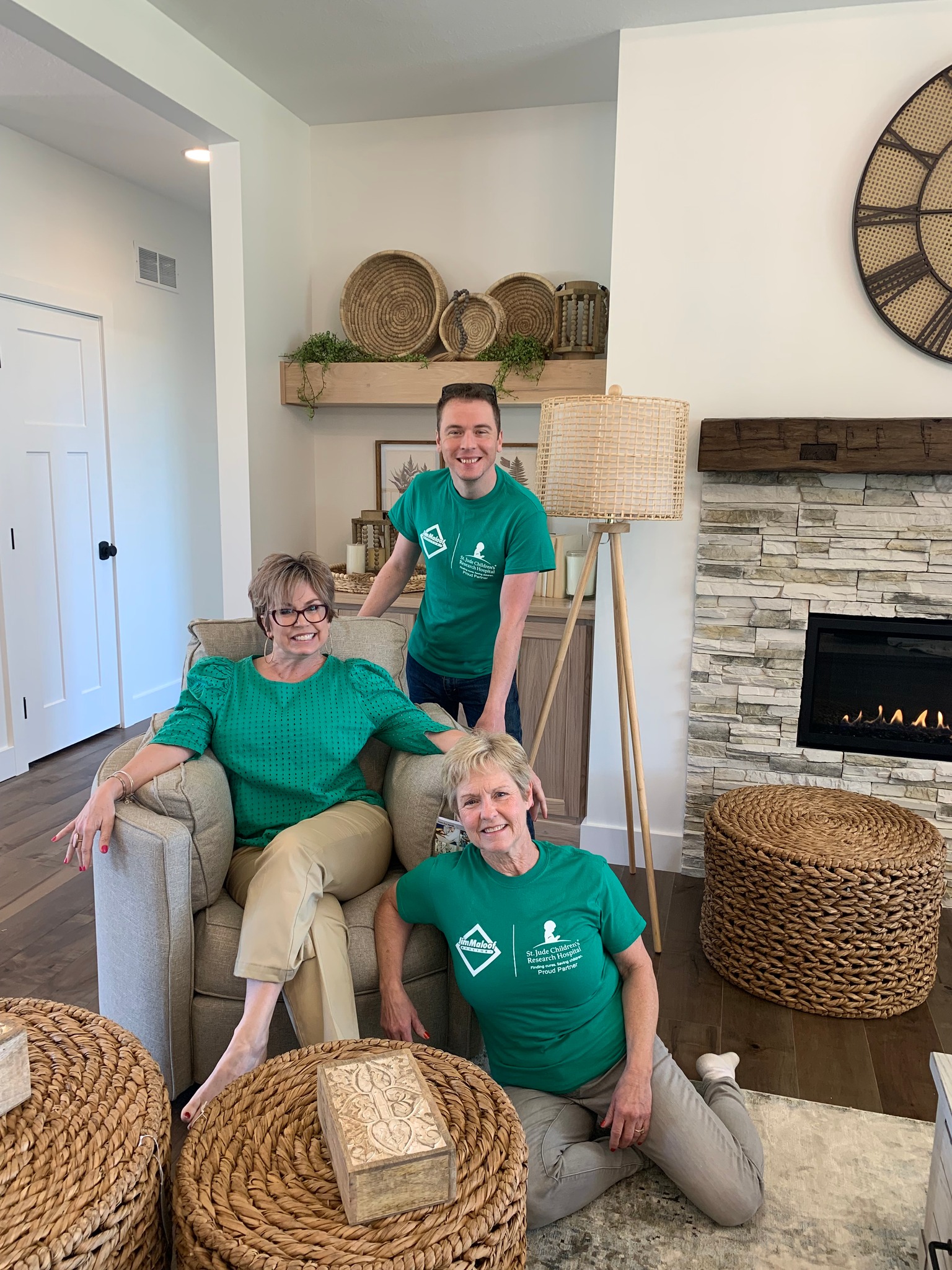 JimMaloof/REALTOR® agents and staff volunteer open house showings at the 2022 St. Jude Dream Home.