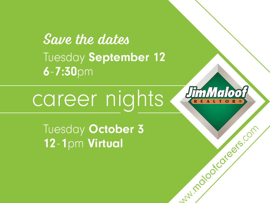 Save the dates for our Career Nights