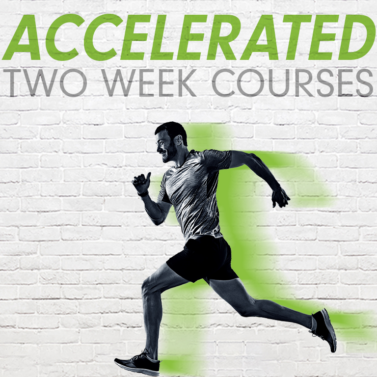 Our accelerated courses are offered in a two-week duration. Join live, instructor-led classes for 10 consecutive days, diving deep into essential topics. Our Accelerated program covers the required 60 hours of pre-licensing education + the 15 mandatory interactive hours.