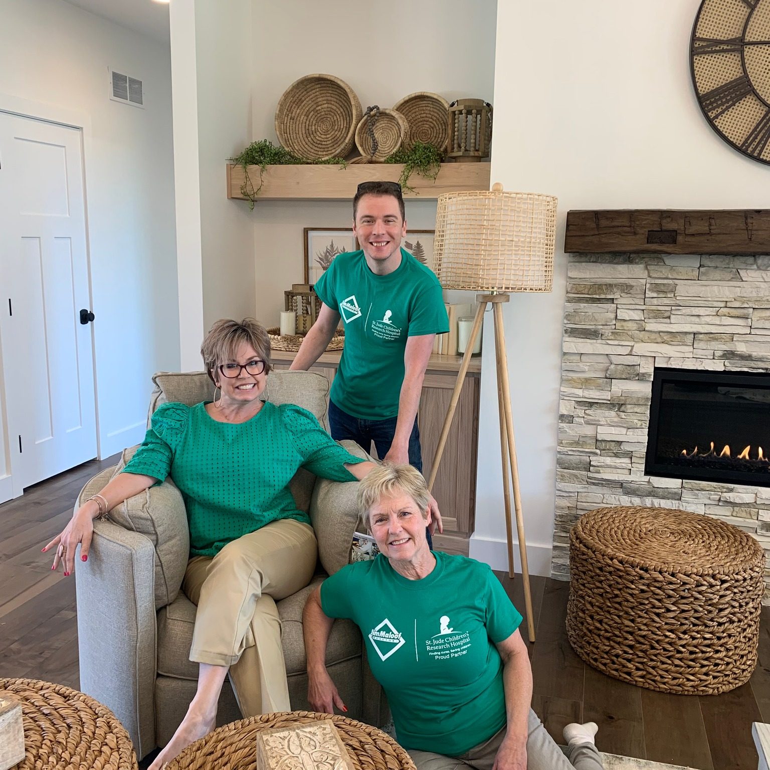 JimMaloof/REALTOR® agents and staff volunteer open house showings at the 2022 St. Jude Dream Home.